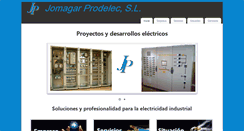 Desktop Screenshot of jomagar-prodelec.com